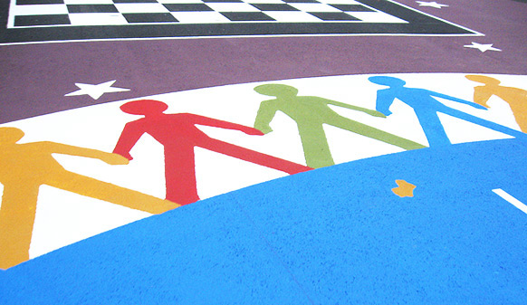 美邦彩色路面，交通道路的新進(jìn)程！