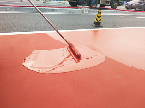 美邦彩色慢行道，為龍湖時代添光彩