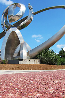 生態(tài)透水廣場及公園