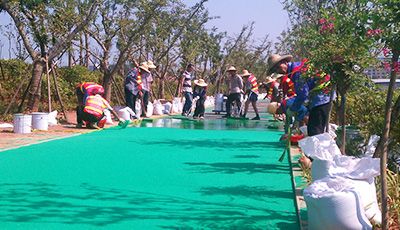 常規(guī)色彩：故宮紅、交通黃、自然綠、寶石藍(lán)、長(zhǎng)城灰等多種色彩，永不褪色