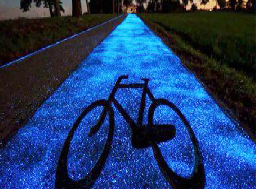 發(fā)光路面涂料