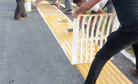 刮鋪盲道聚合物